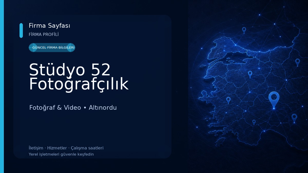 Stüdyo 52 Fotoğrafçılık 