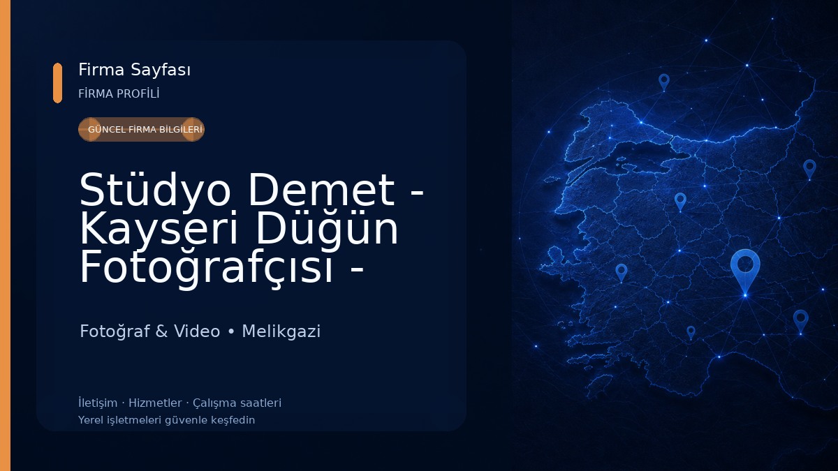 Stüdyo Demet - Kayseri Düğün Fotoğrafçısı - Harun Öztürk