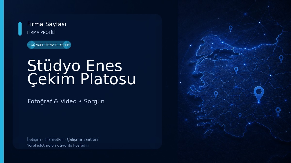 Stüdyo Enes Çekim Platosu Fotoğraf & Video