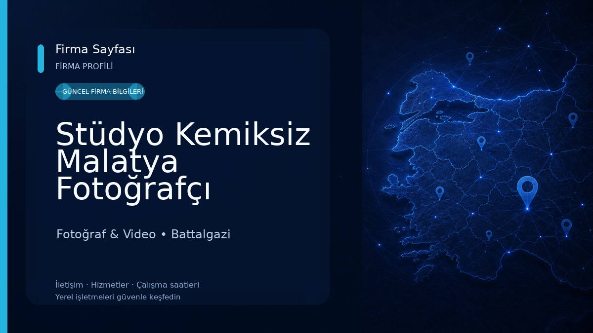 Stüdyo Kemiksiz Malatya Fotoğrafçı