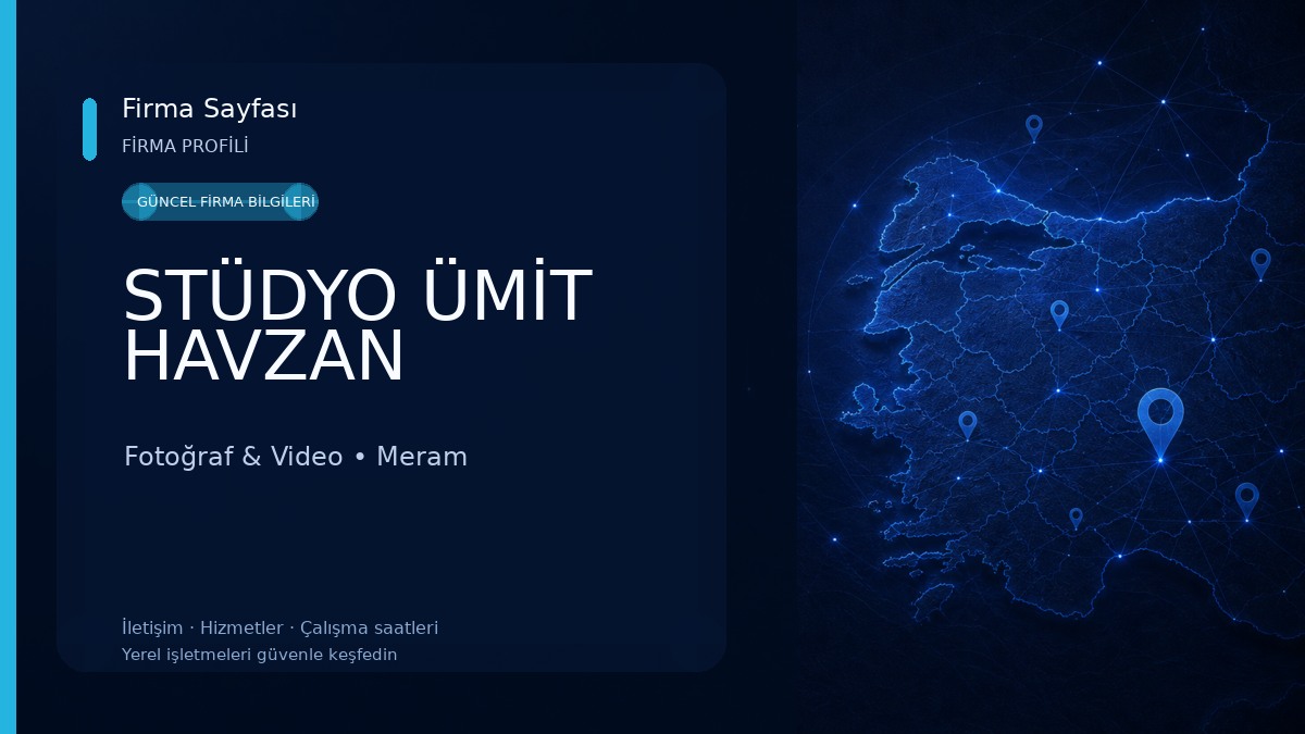 STÜDYO ÜMİT HAVZAN Fotoğraf & Video