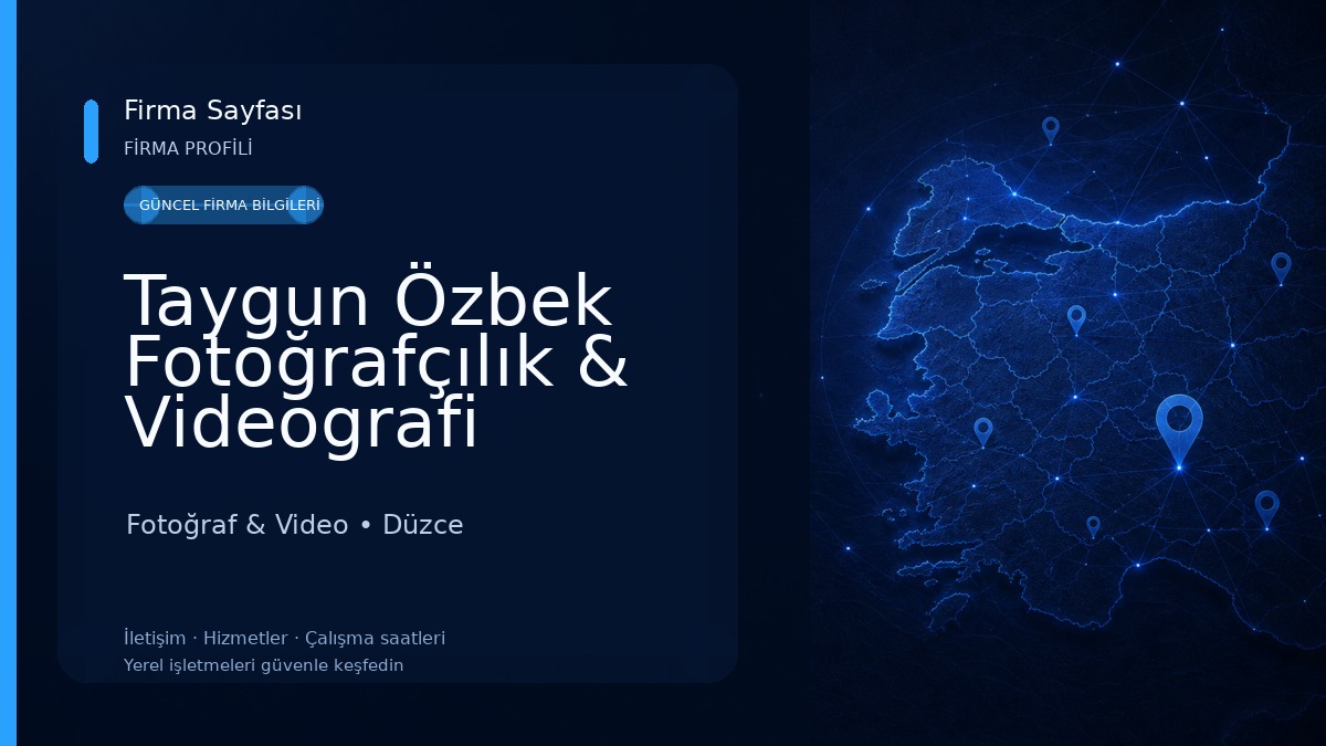 Taygun Özbek Fotoğrafçılık & Videografi Fotoğraf & Video