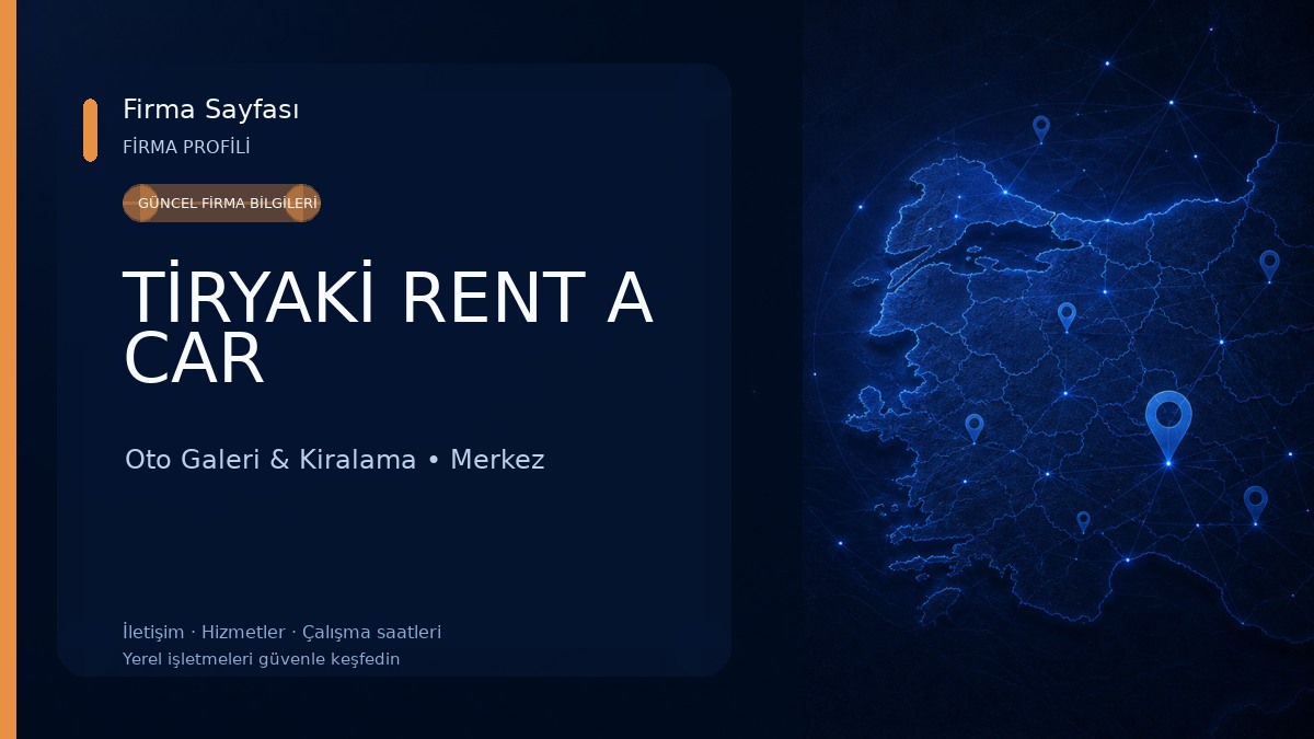 TİRYAKİ RENT A CAR 