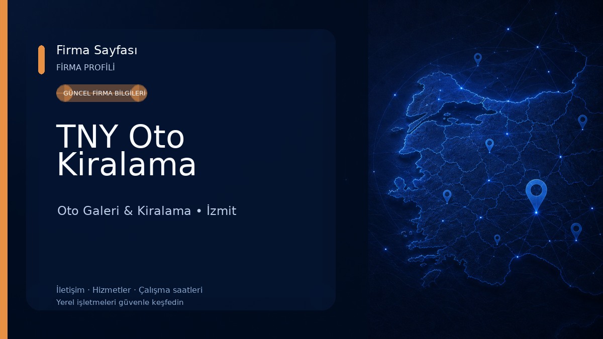 TNY Oto Kiralama Oto Galeri & Kiralama