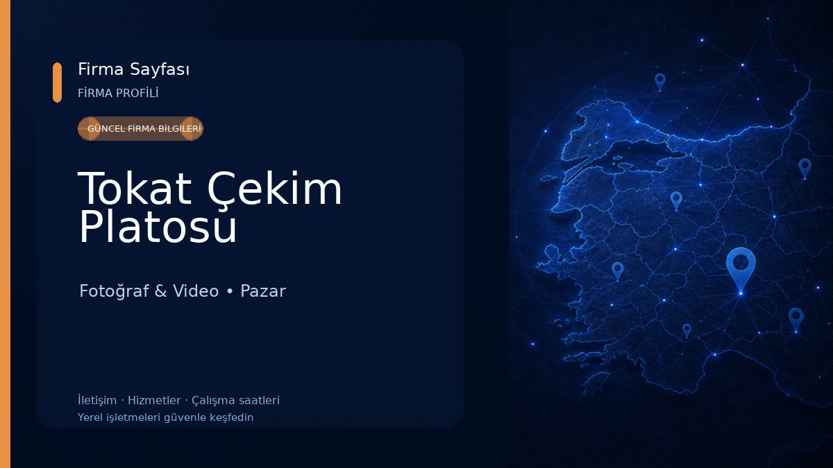 Tokat Çekim Platosu Fotoğraf & Video