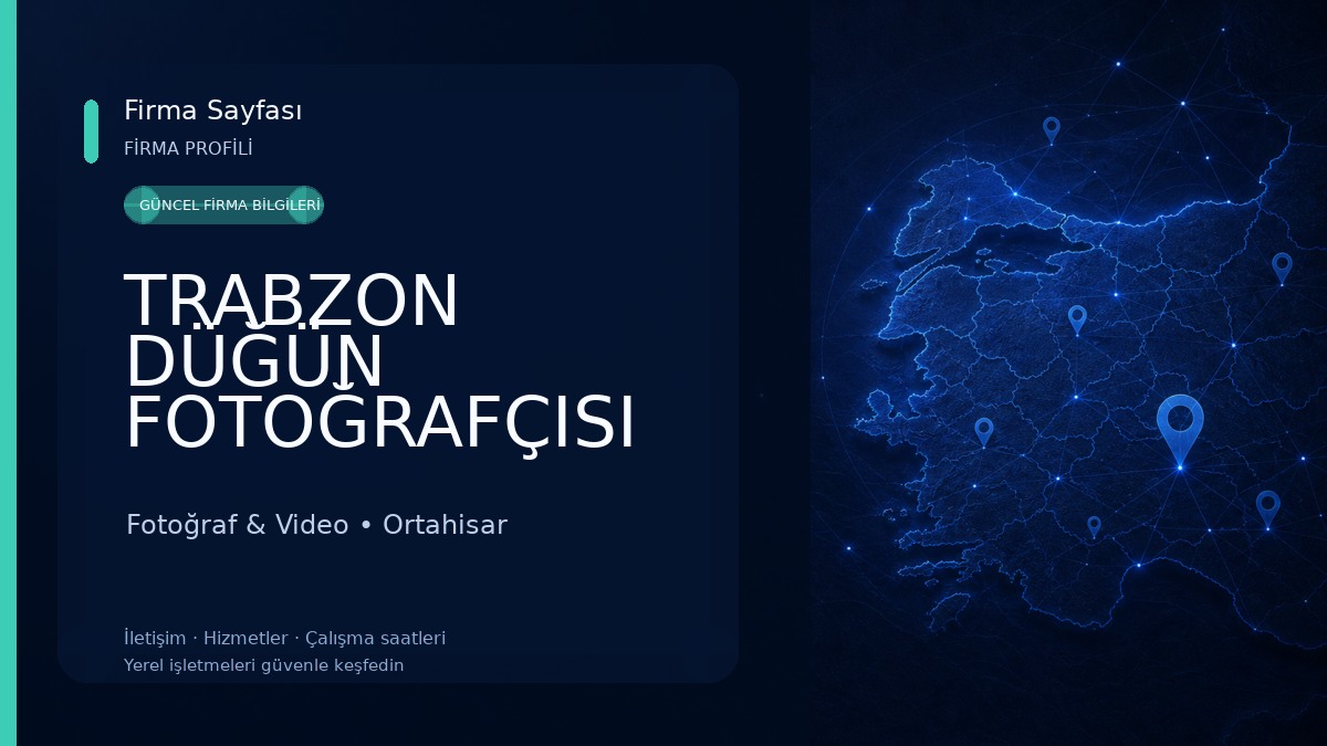 TRABZON DÜĞÜN FOTOĞRAFÇISI 