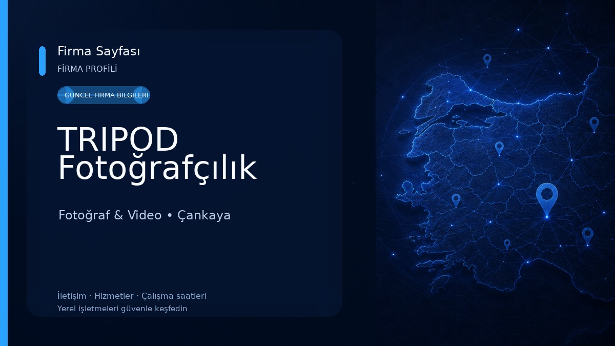 TRIPOD Fotoğrafçılık