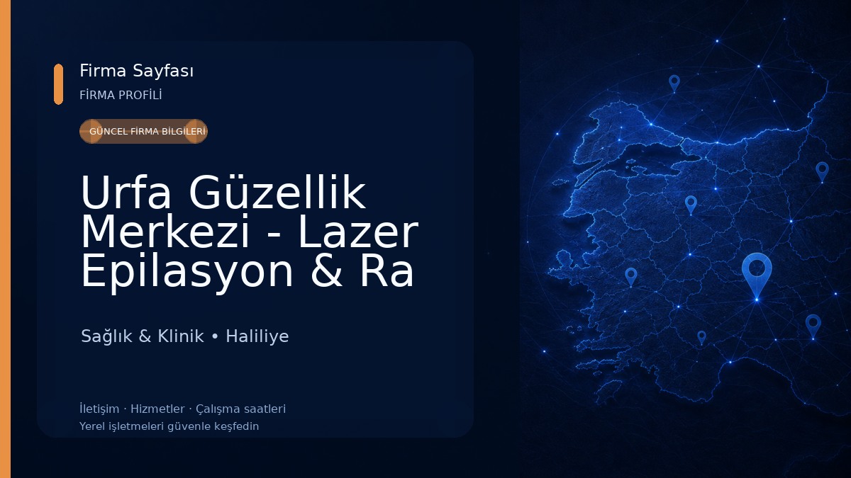 Urfa Güzellik Merkezi - Lazer Epilasyon & Ra Estetik Sağlık & Klinik