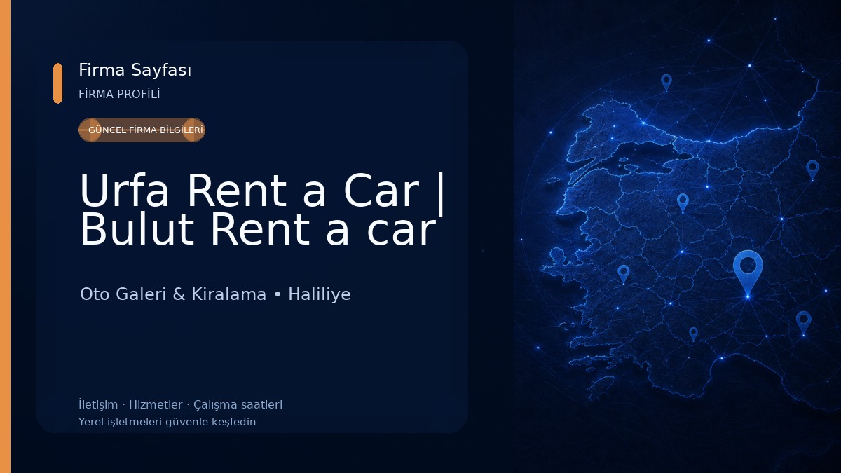 Urfa Rent a Car | Bulut Rent a car Oto Galeri & Kiralama