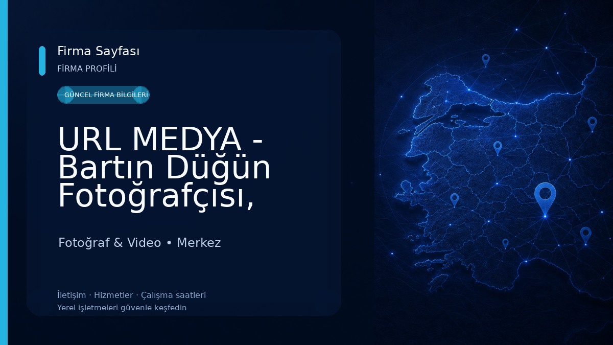 URL MEDYA - Bartın Düğün Fotoğrafçısı, Gelin Damat Dış Çekim ve Fotoğraf Dükkanı Fotoğraf & Video