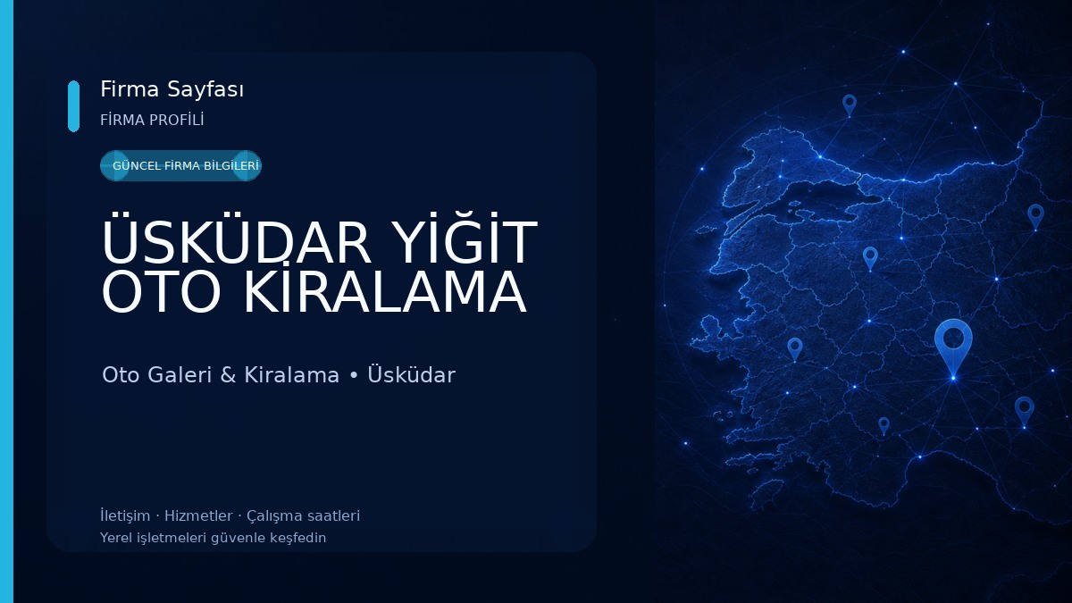 ÜSKÜDAR YİĞİT OTO KİRALAMA Oto Galeri & Kiralama