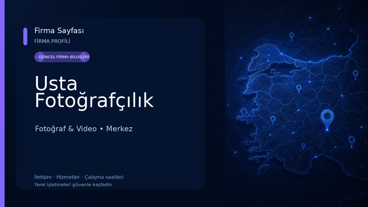 Usta Fotoğrafçılık Fotoğraf & Video