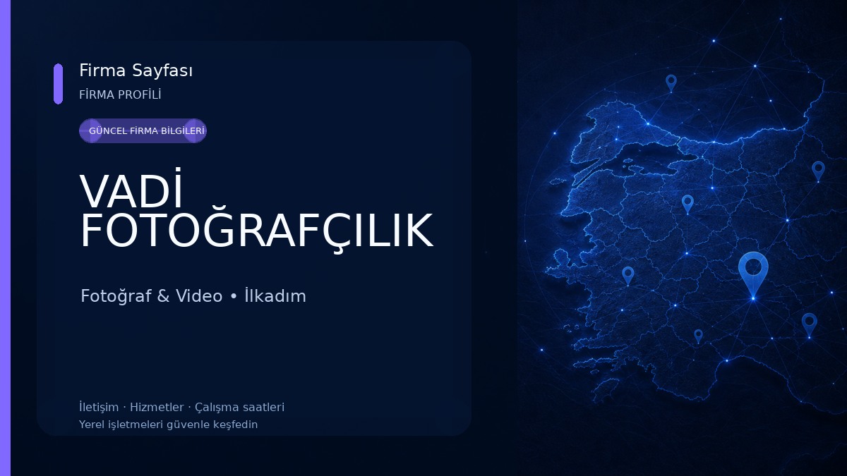VADİ FOTOĞRAFÇILIK Fotoğraf & Video