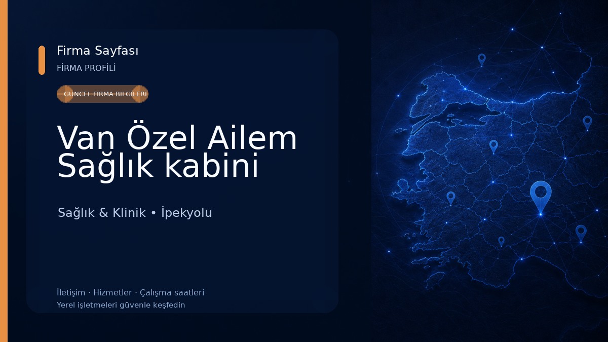 Van Özel Ailem Sağlık kabini Sağlık & Klinik