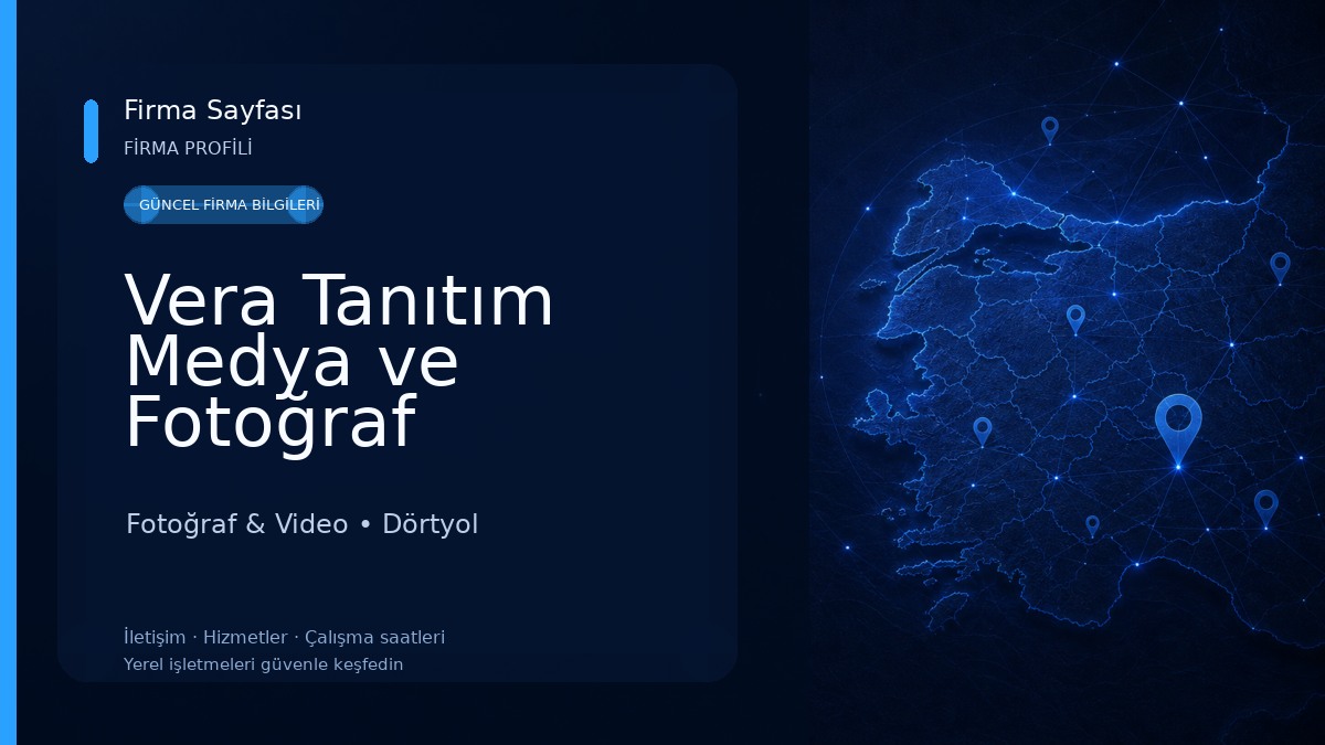 Vera Tanıtım Medya ve Fotoğraf Stüdyosu 