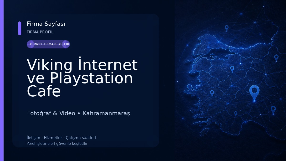 Viking İnternet ve Playstation Cafe Fotoğraf & Video