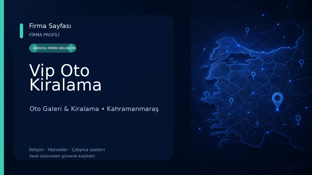 Vip Oto Kiralama Oto Galeri & Kiralama