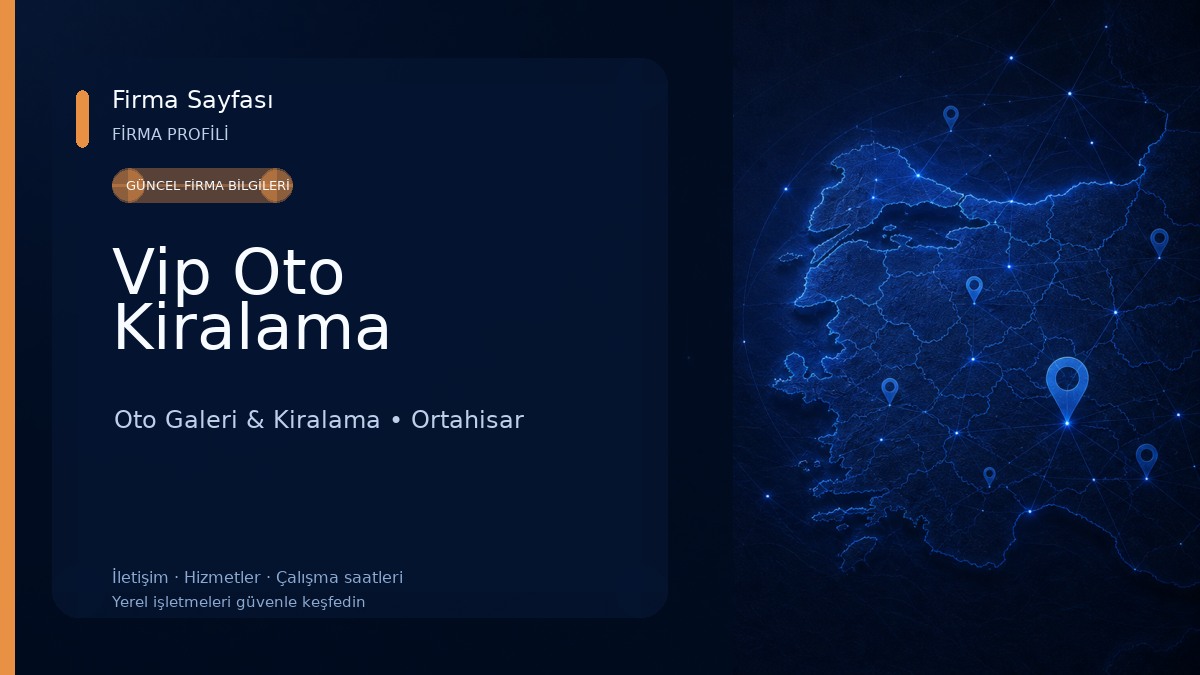 Vip Oto Kiralama Oto Galeri & Kiralama