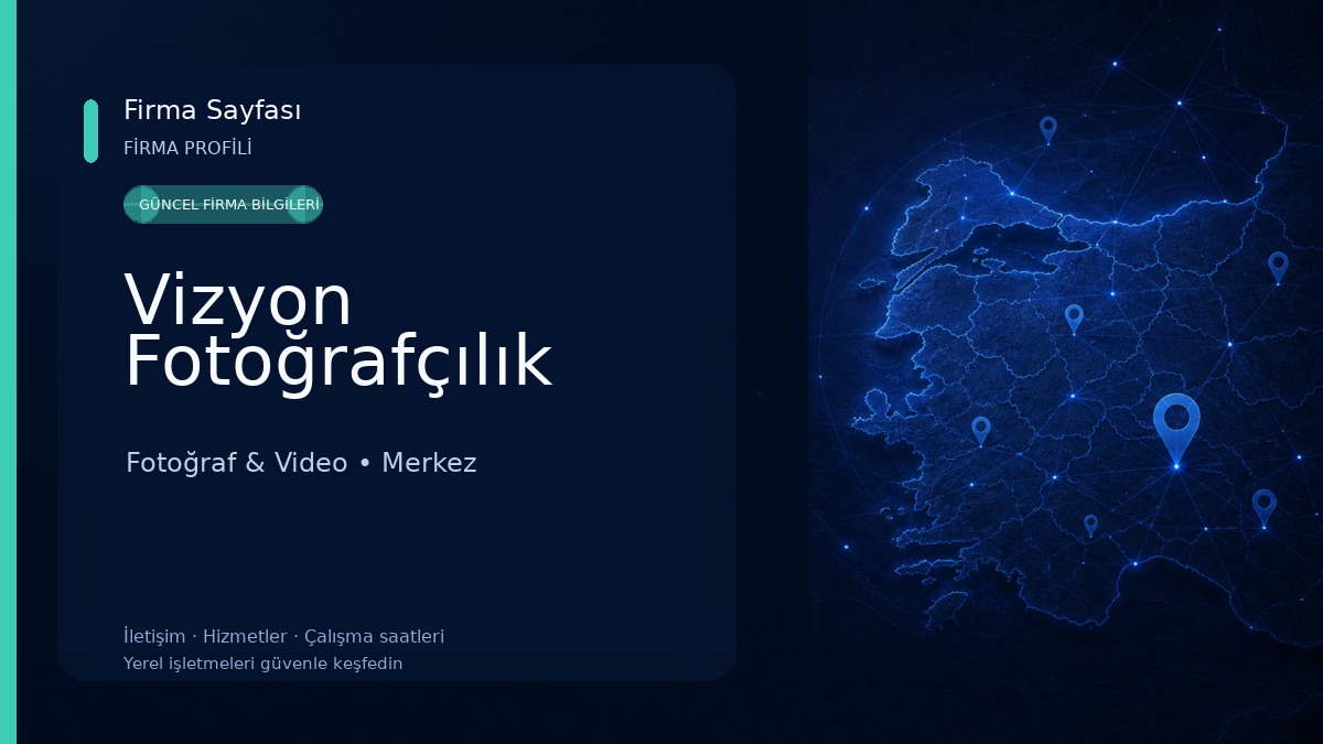 Vizyon Fotoğrafçılık Fotoğraf & Video