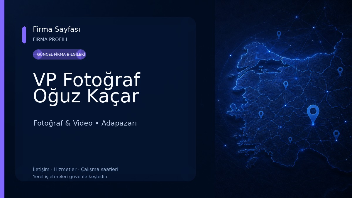VP Fotoğraf Oğuz Kaçar