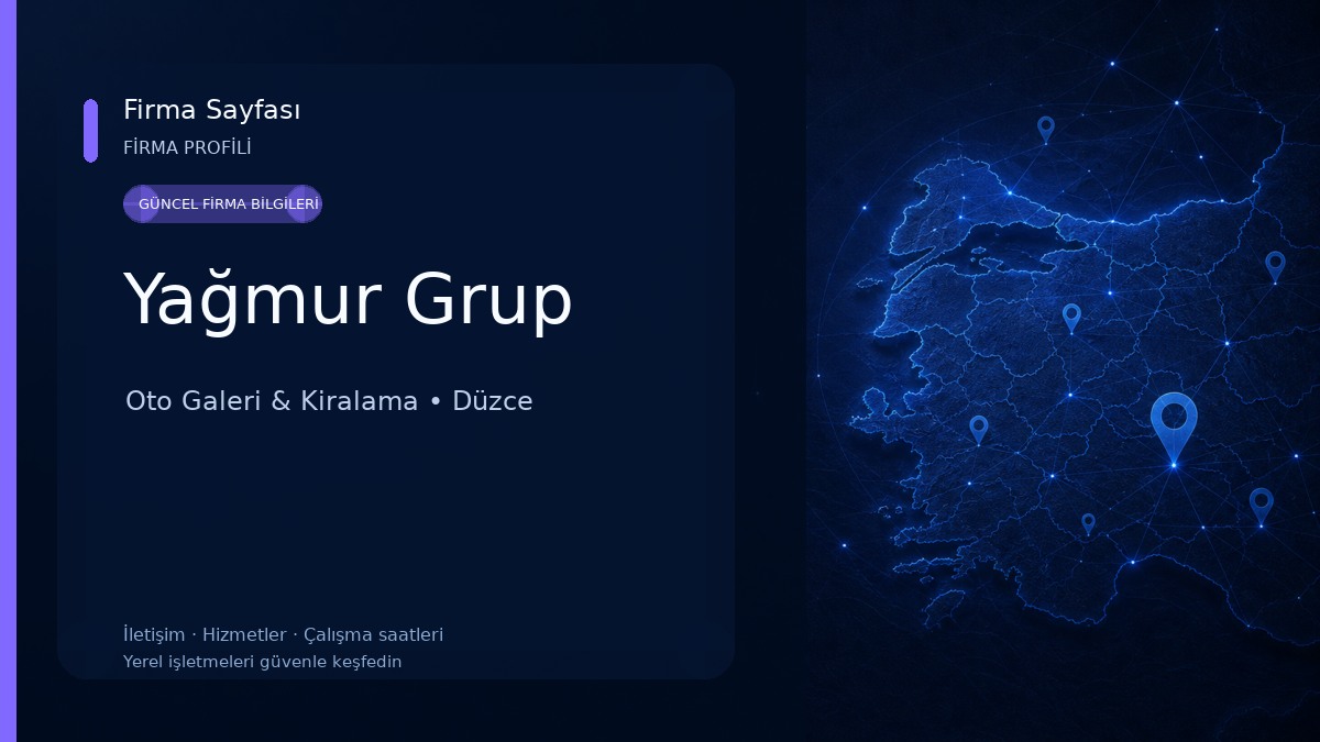 Yağmur Grup Oto Galeri & Kiralama