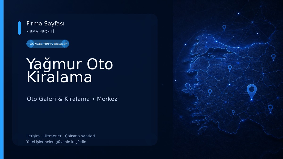 Yağmur Oto Kiralama