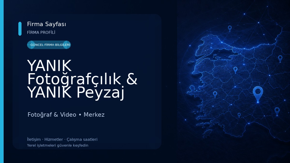 YANIK Fotoğrafçılık & YANIK Peyzaj Fotoğraf & Video