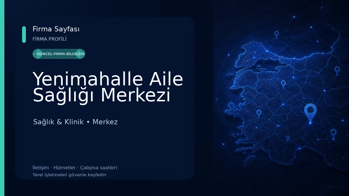Yenimahalle Aile Sağlığı Merkezi 