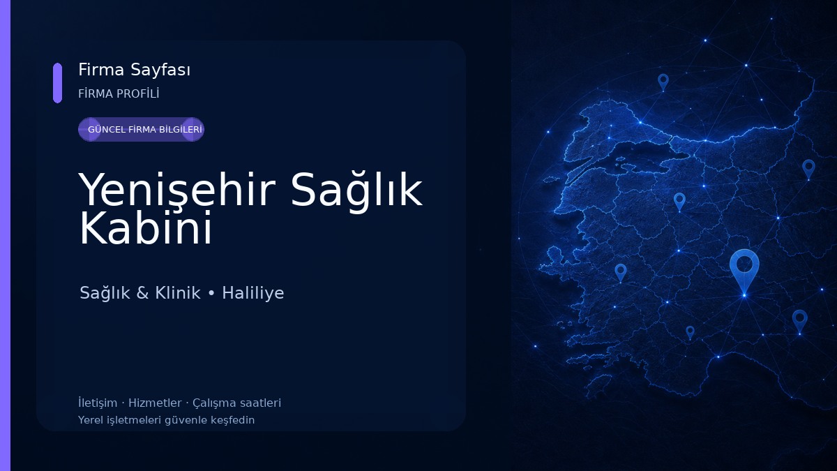 Yenişehir Sağlık Kabini Sağlık & Klinik