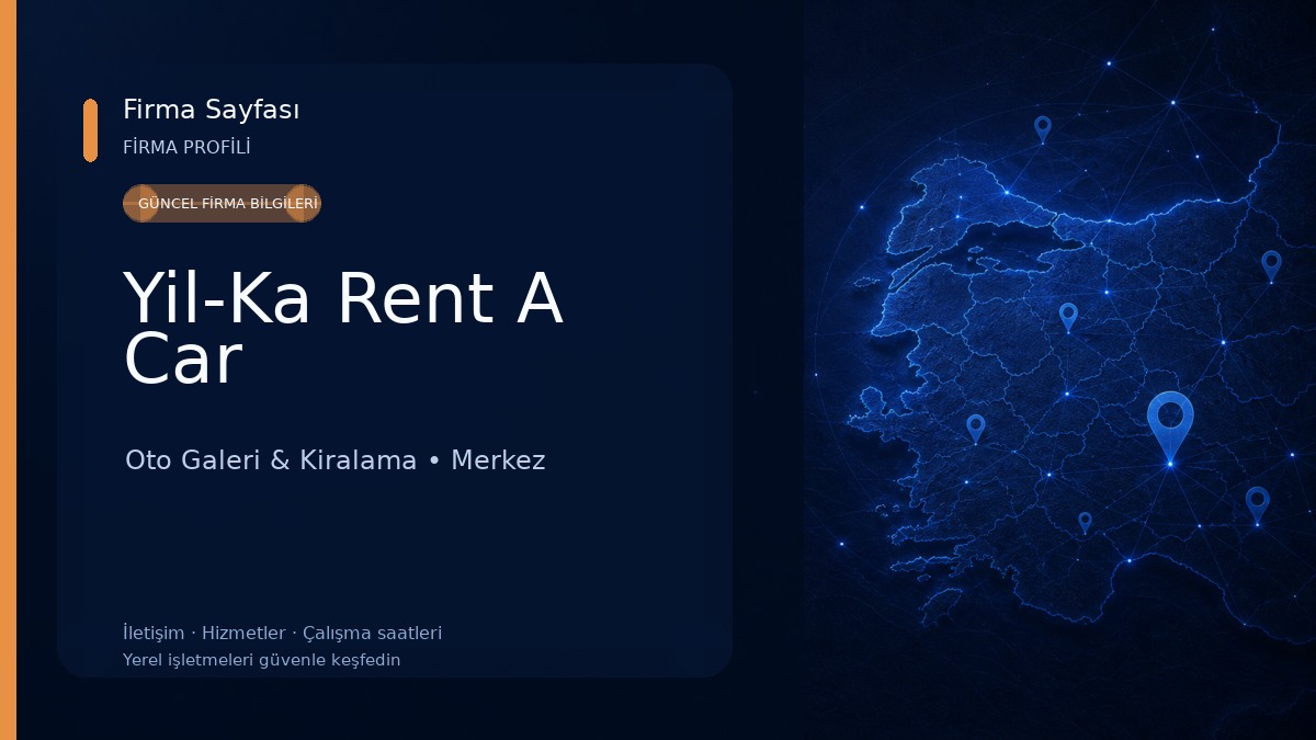 Yil-Ka Rent A Car Oto Galeri & Kiralama
