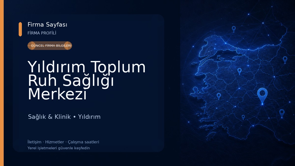 Yıldırım Toplum Ruh Sağlığı Merkezi
