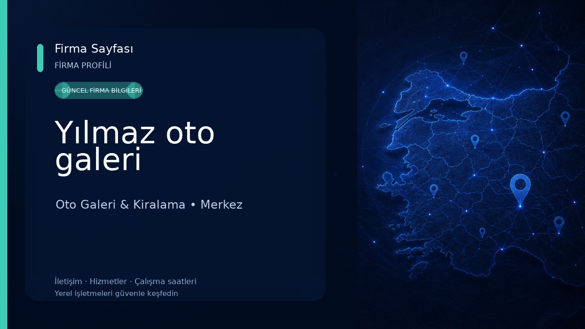Yılmaz oto galeri 