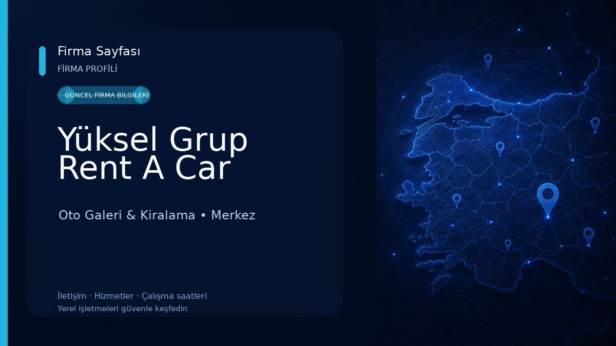Yüksel Grup Rent A Car