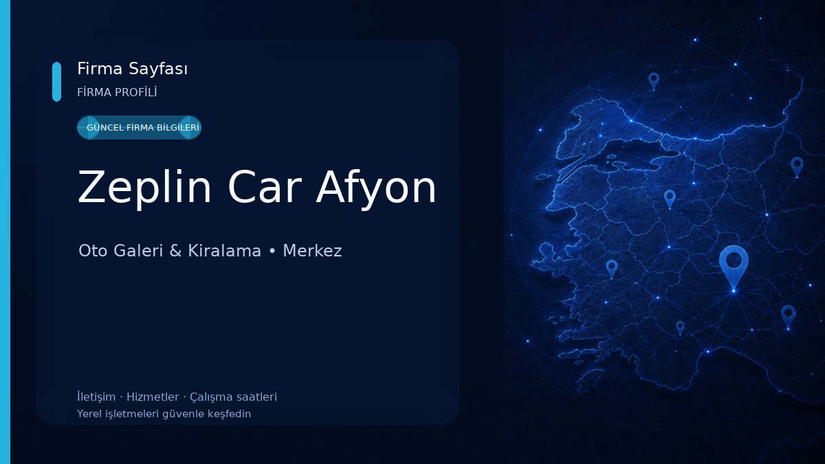 Zeplin Car Afyon