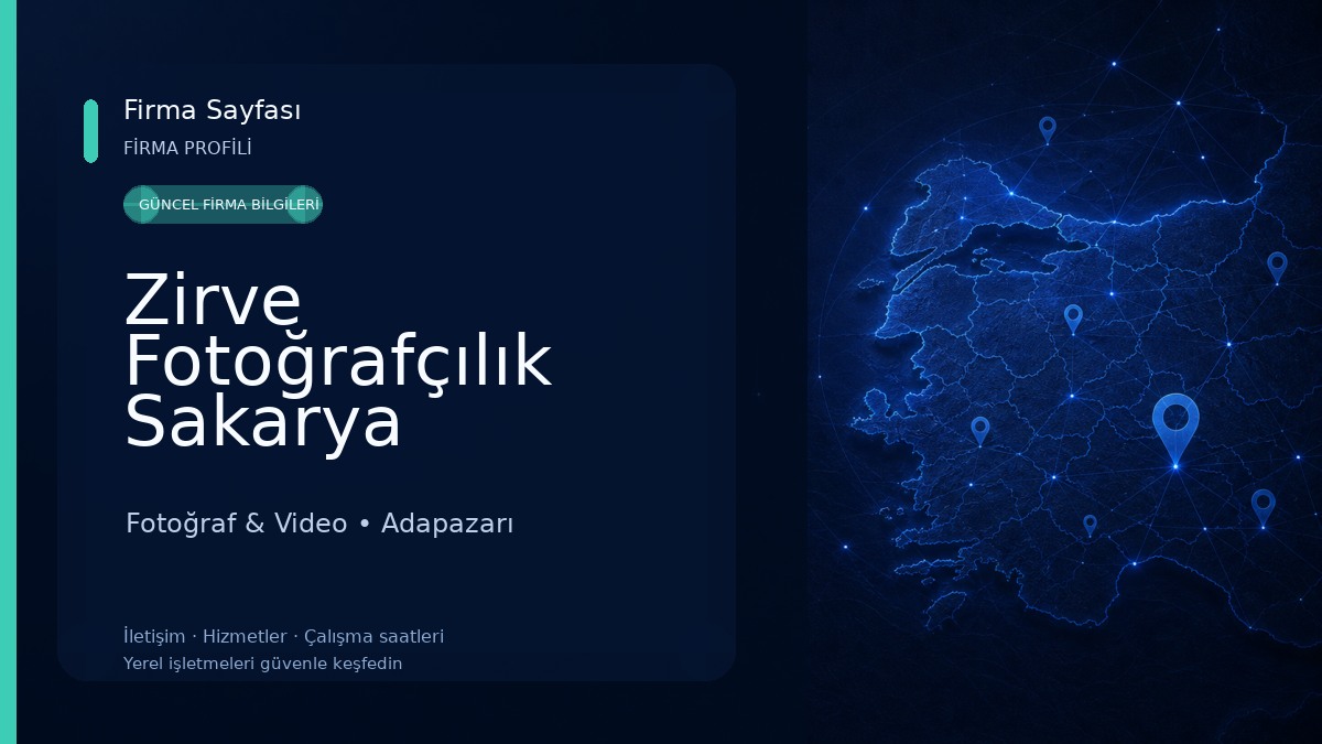 Zirve Fotoğrafçılık Sakarya Fotoğraf & Video