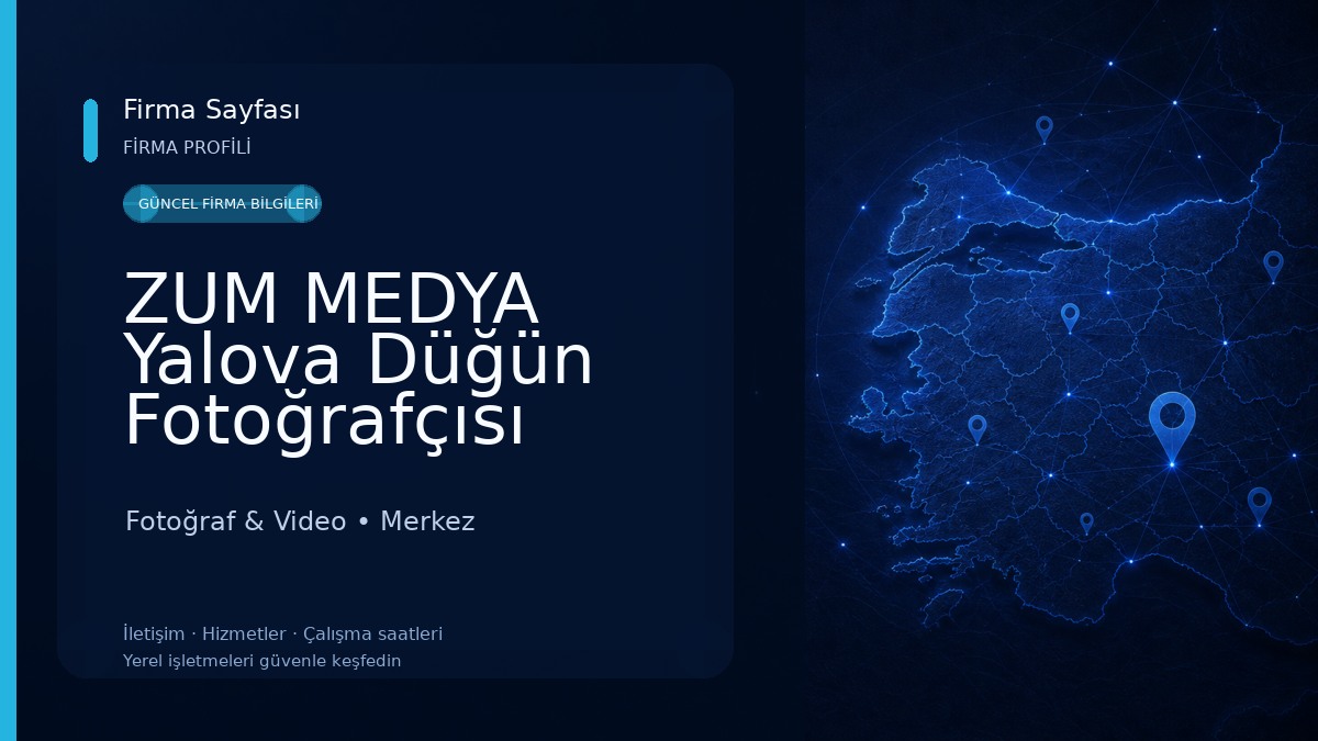 ZUM MEDYA Yalova Düğün Fotoğrafçısı
